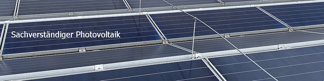 Photovoltaikanlagen - geprüft von Kai Jantke